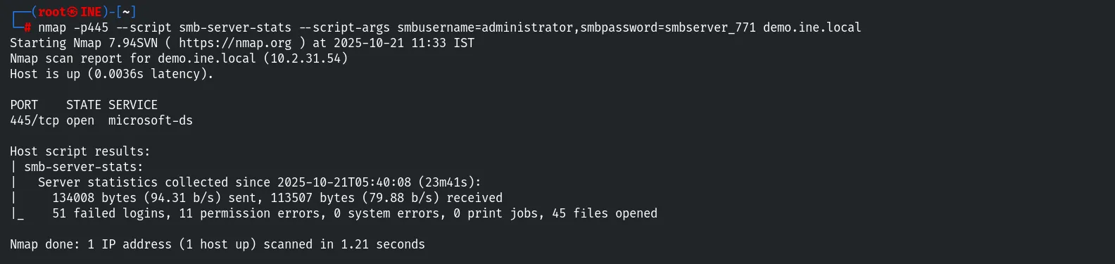 smb-server-stats script