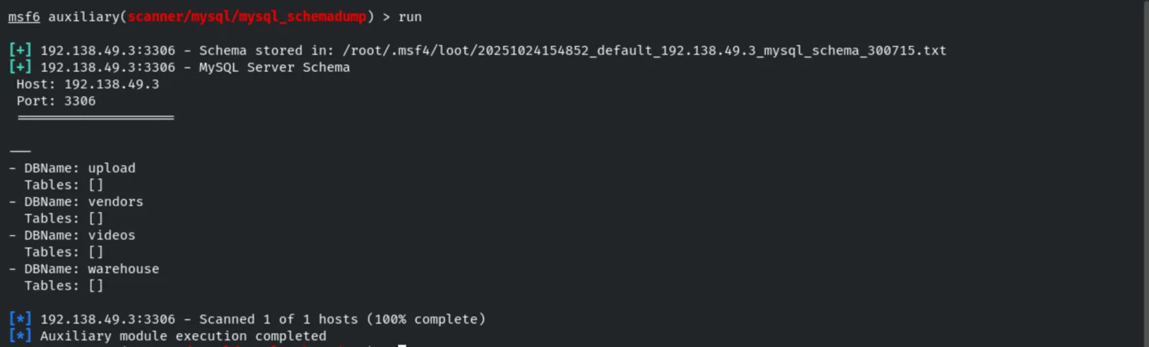 mysql_schemadump output