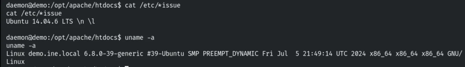 OS enumeration