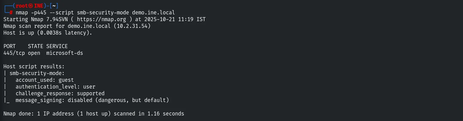 smb-security-mode script